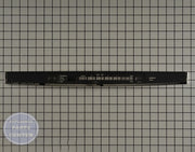 GE DISHWASHER CONTROL INTERFACE PANEL COVER WD34X21699 - Main view showing touchpad for various GE dishwasher models