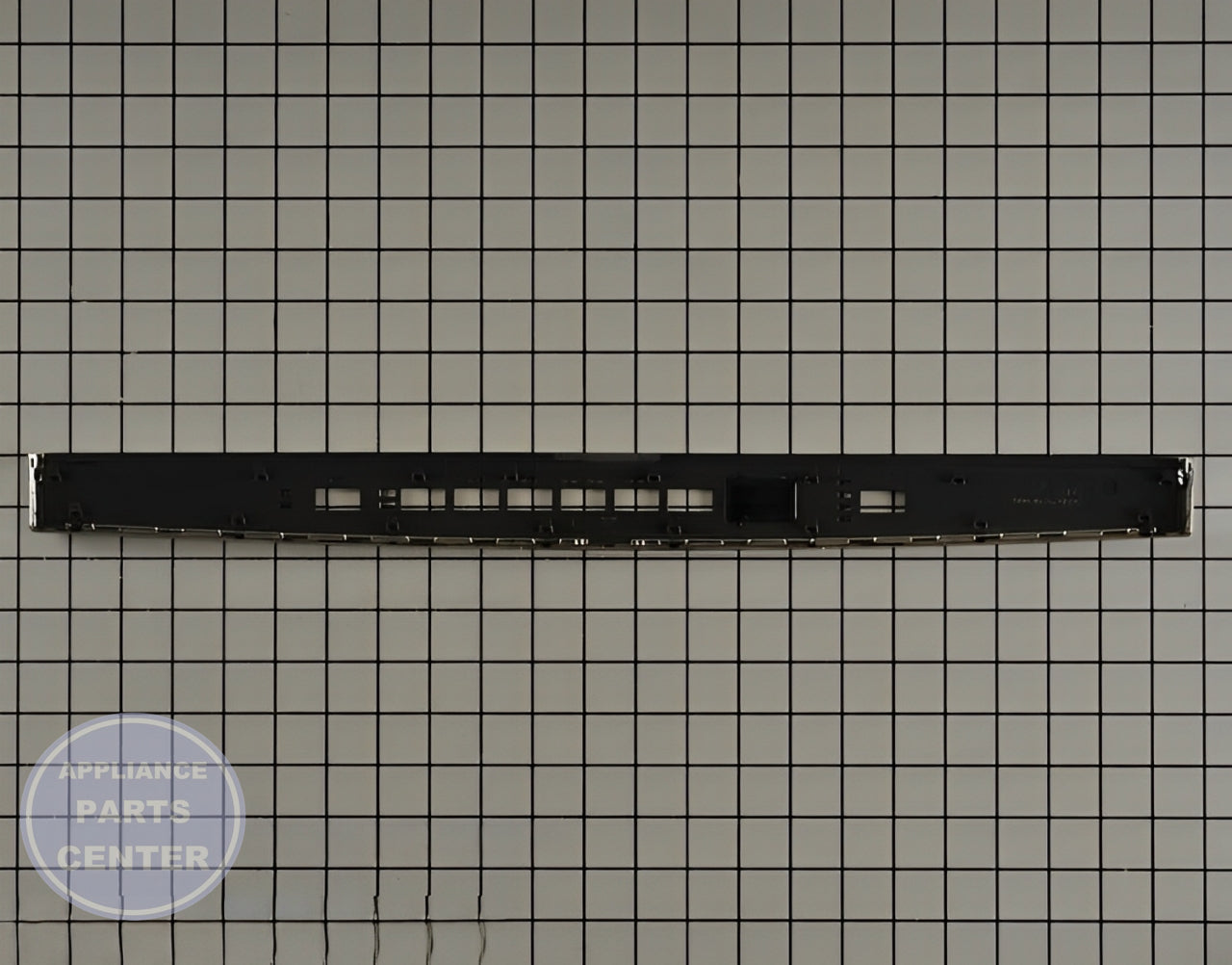 GE DISHWASHER CONTROL INTERFACE PANEL COVER WD34X21699 - Installation in specific model showing key mounting points