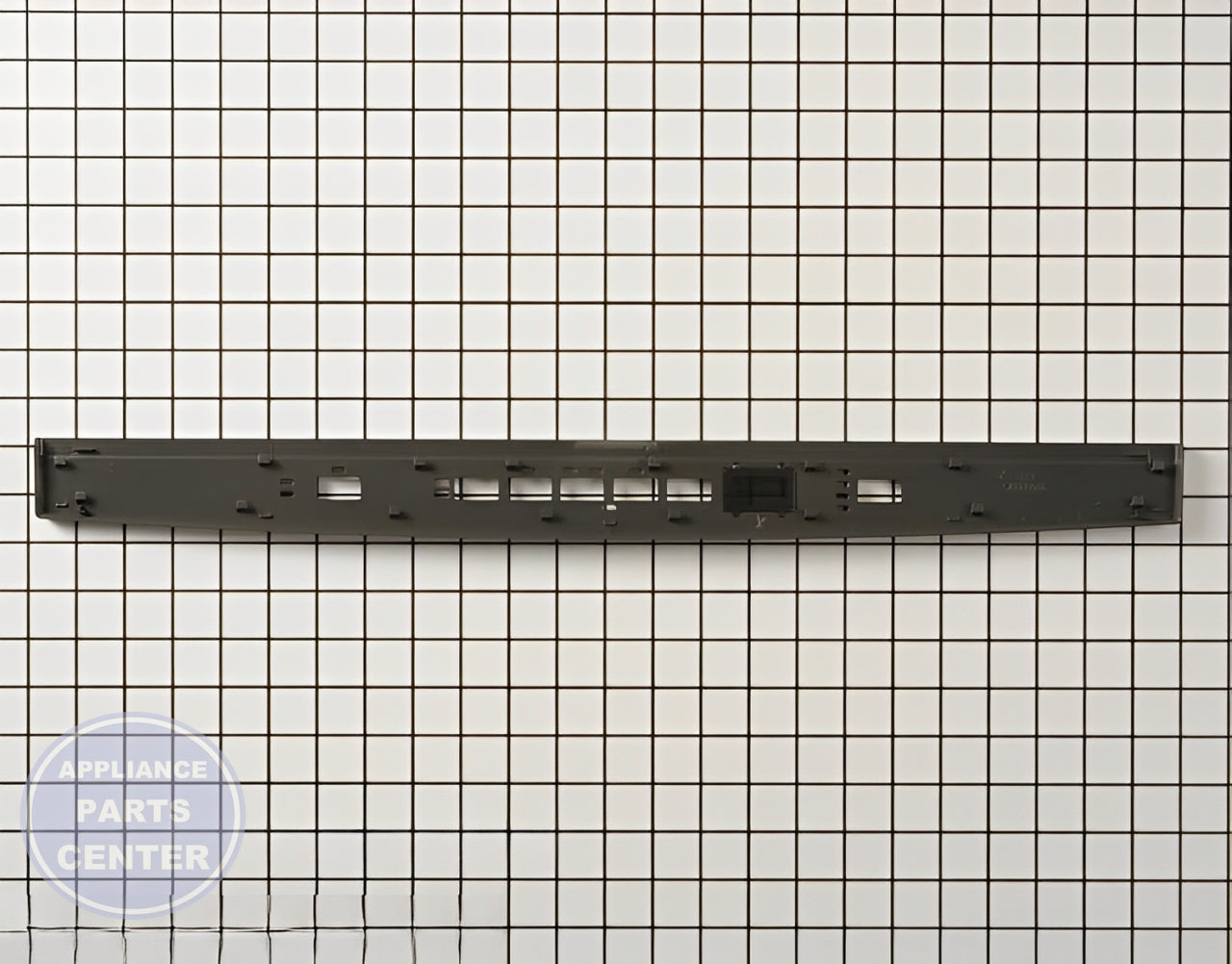 GE DISHWASHER CONTROL COVER WD34X22262 - Detailed view of sturdy panel construction