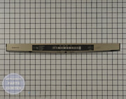 GE DISHWASHER CONSOLE BEZEL AND COVER ASSEMBLY WD34X23199 - Main view showing sleek design for WD34X23198 models