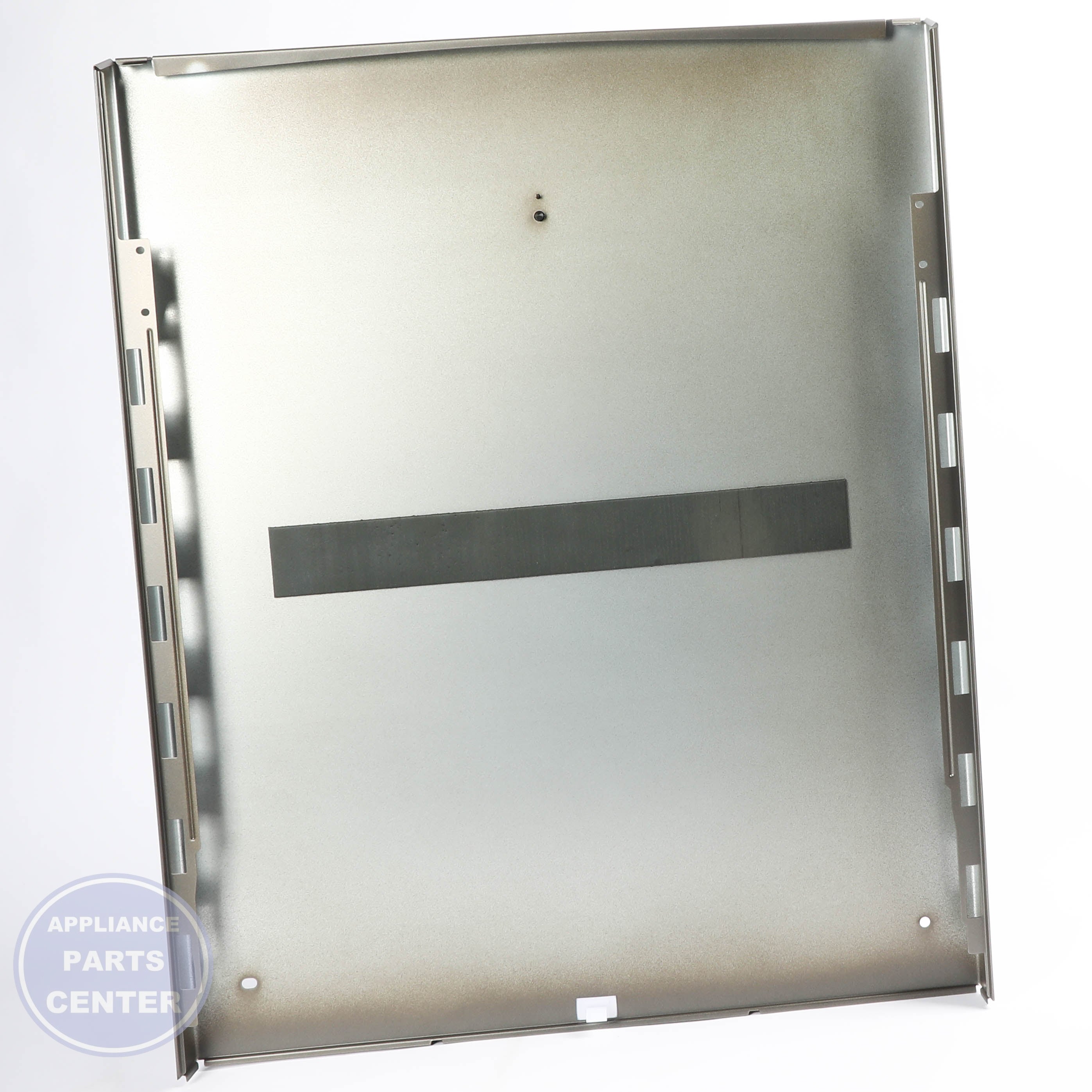 GEH SLATE OUTER DOOR SERVICE ASM WD34X25744 - Installation in specific models showing key mounting points