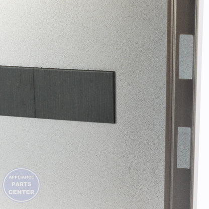 GEH SLATE OUTER DOOR SERVICE ASM WD34X25744 - Installation in specific models showing key mounting points