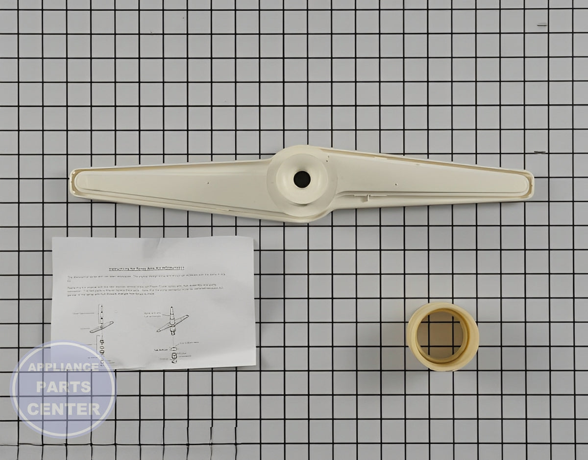 Lower Wash Arm Assembly WD35X10011 - Detailed view of durable Wash Arm & Wash Arm Support