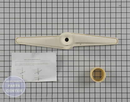 Lower Wash Arm Assembly WD35X10011 - Detailed view of durable Wash Arm & Wash Arm Support