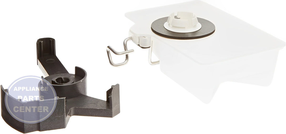 GE DISHWASHER RINSE AID TANK KIT WD35X10346 - Installation in GE Undefined model showing key mounting points