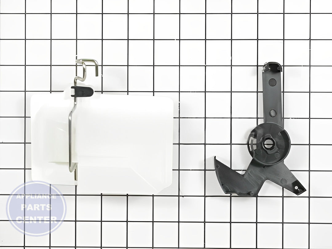 GE DISHWASHER RINSE AID TANK KIT WD35X10346 - Installation in GE Undefined model showing key mounting points