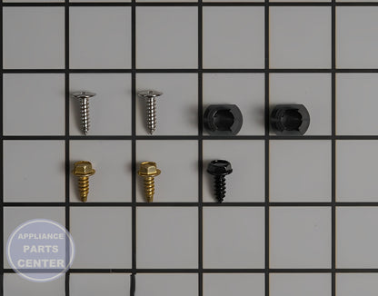 GE DISHWASHER INSTALLATION SCREWS WD35X10383 - Detailed view of durable technical details