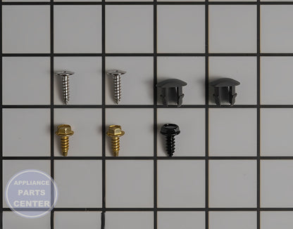 GE DISHWASHER INSTALLATION SCREWS WD35X10383 - Main view showing secure fastening for specific models
