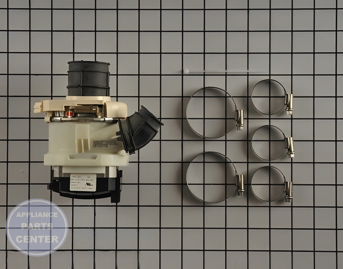 GE DISHWASHER VARIABLE SPEED PUMP ASSEMBLY WD35X20599 - Main view showing efficient water circulation for GEN Dishwasher models