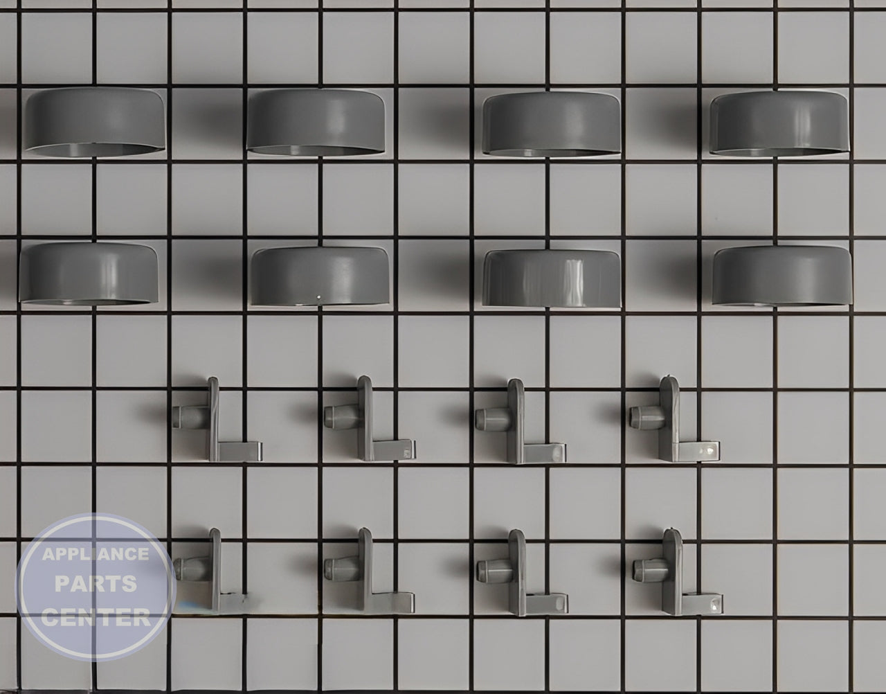 GE DISHWASHER LOWER RACK KIT WD35X21041 - Detailed view of axles, rollers, shafts, and wheels