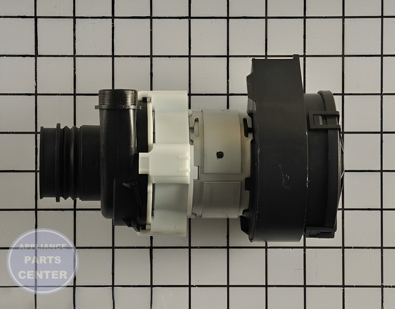 GE DISHWASHER WATER PUMP MOTOR KIT WD49X23778 - Detailed view of long-lasting motor design