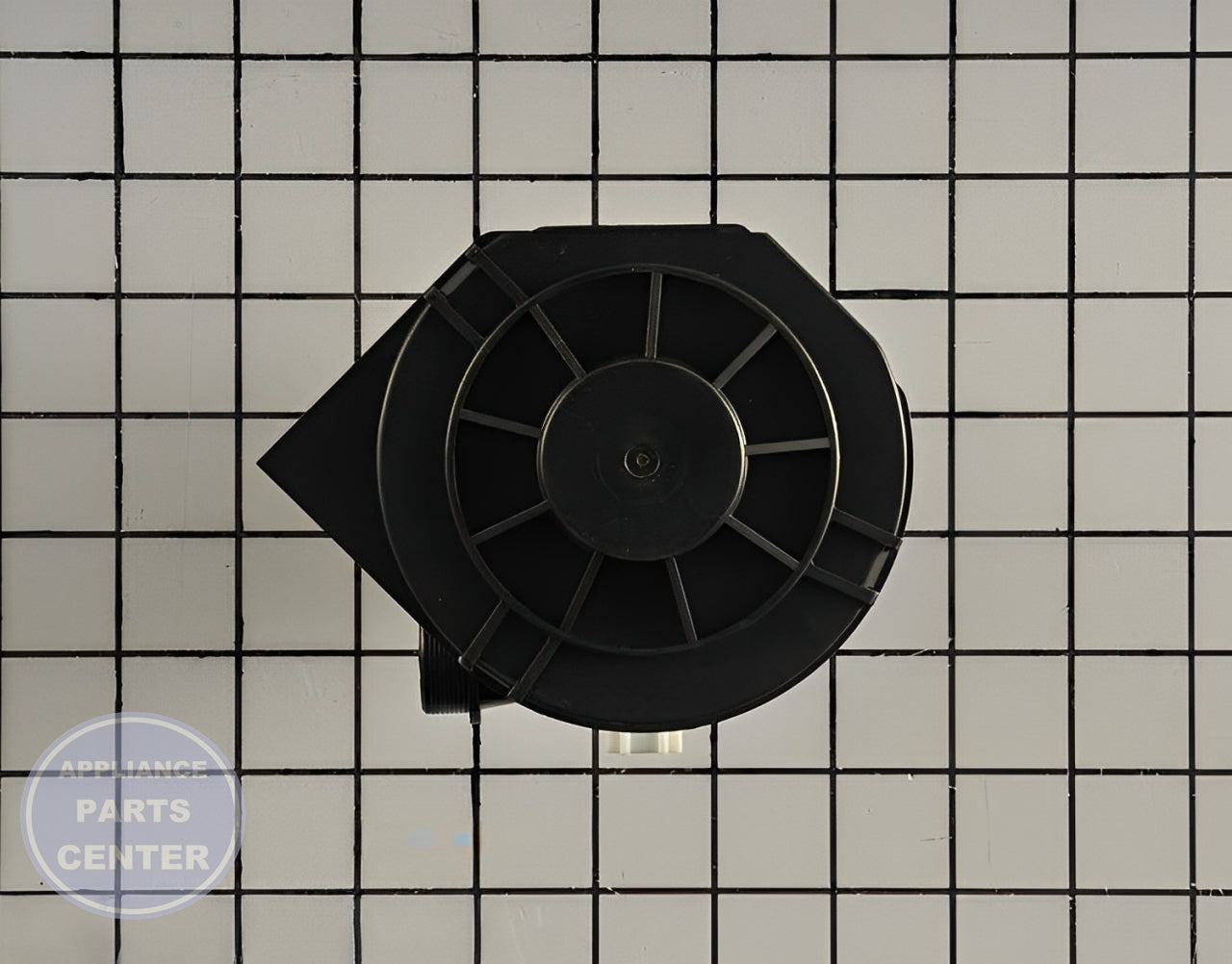 GE DISHWASHER WATER PUMP MOTOR KIT WD49X23778 - Side view with 8 lbs water pressure capacity