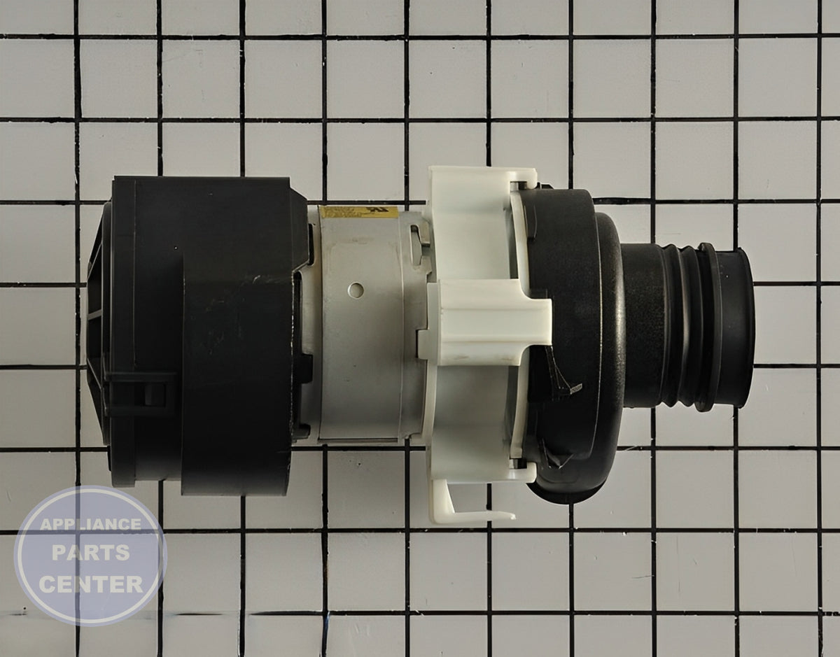 GE DISHWASHER WATER PUMP MOTOR KIT WD49X23778 - Installation in GEN Dishwasher showing key mounting points