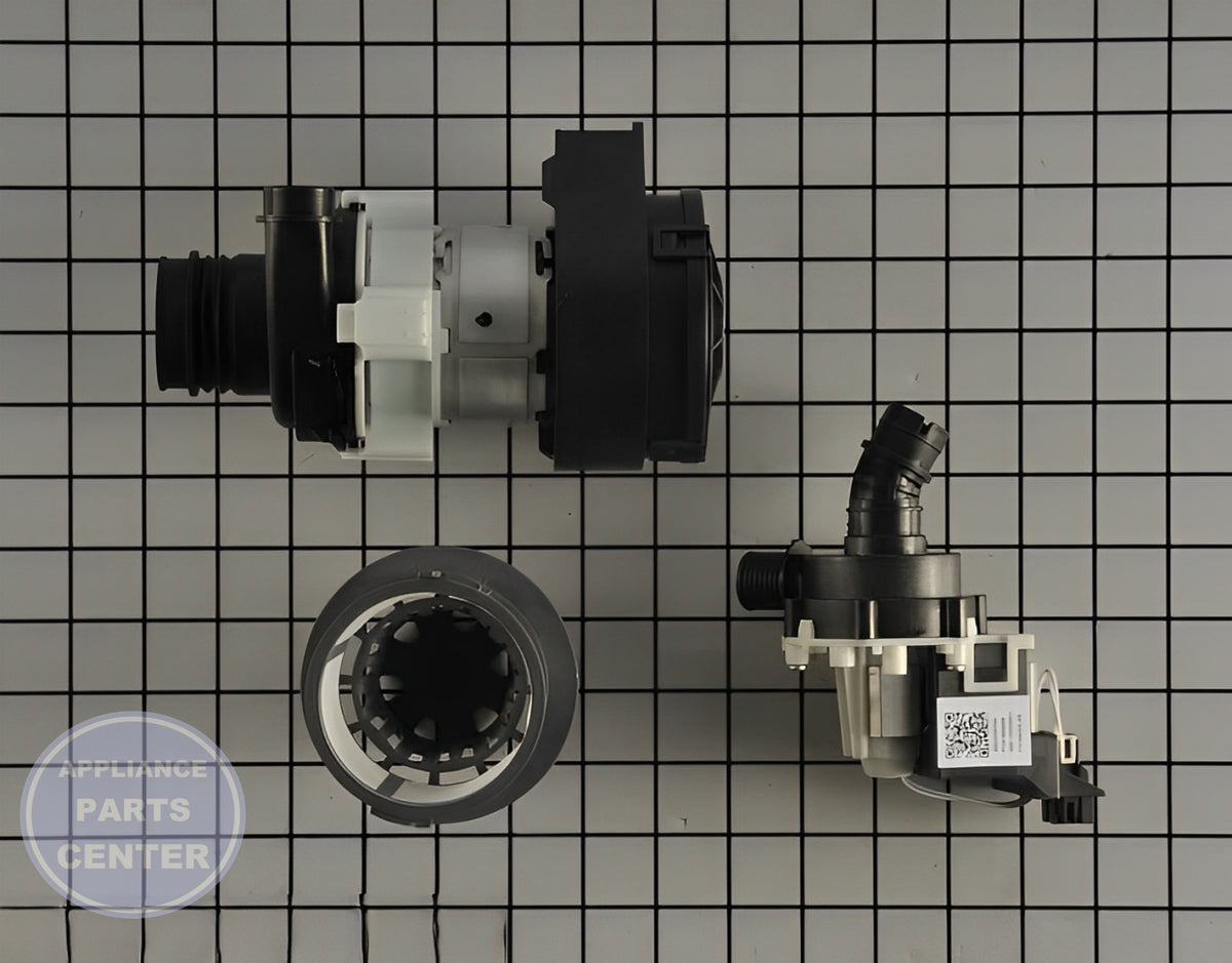 GE DISHWASHER P1B WASH PUMP KIT WD49X23779 - Detailed view of heavy-duty washing capabilities