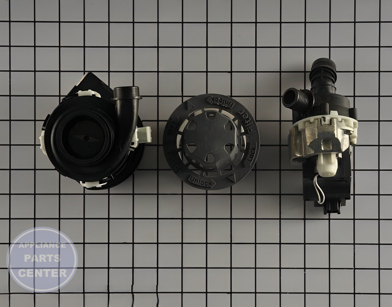 GE DISHWASHER P2B WASH PUMP KIT WD49X23782 - Installation in compatible GE model demonstrating key mounting points