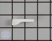 GEH DISHWASHER LATCH KNOB - WHITE WD9X352 - Main view showing secure latching for specific models