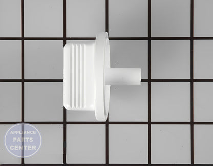 GE WASHER DRYER TIMER KNOB WE01X10160 - Detailed view of durable knob with specific technical details