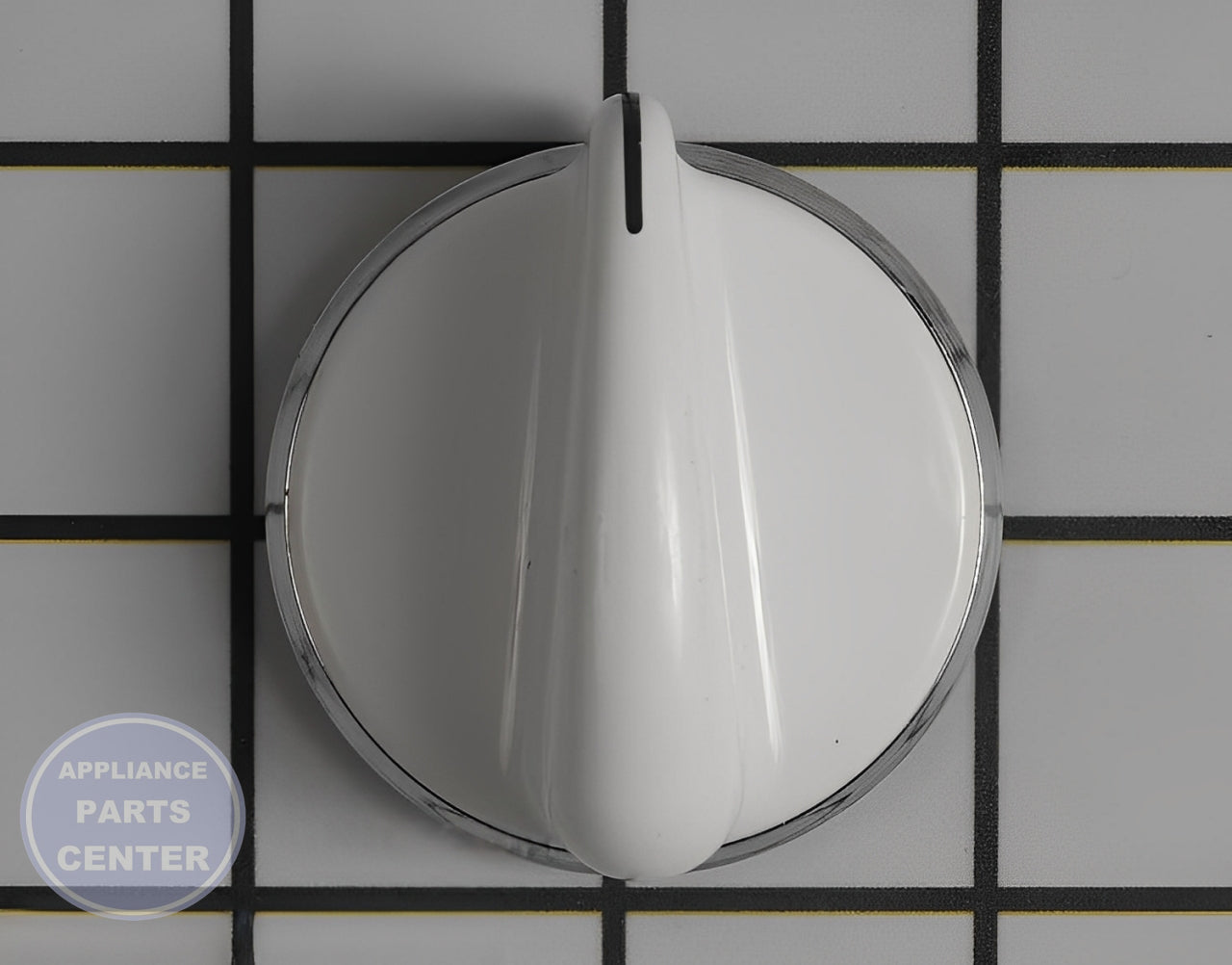 GE WASHER CONTROL KNOB WE01X20378 - Main view showing smooth control for GEN Dryer and Washing Machine models