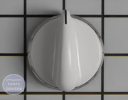 GE WASHER CONTROL KNOB WE01X20378 - Main view showing smooth control for GEN Dryer and Washing Machine models