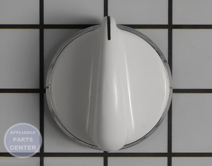 GE WASHER CONTROL KNOB WE01X20378 - Main view showing smooth control for GEN Dryer and Washing Machine models
