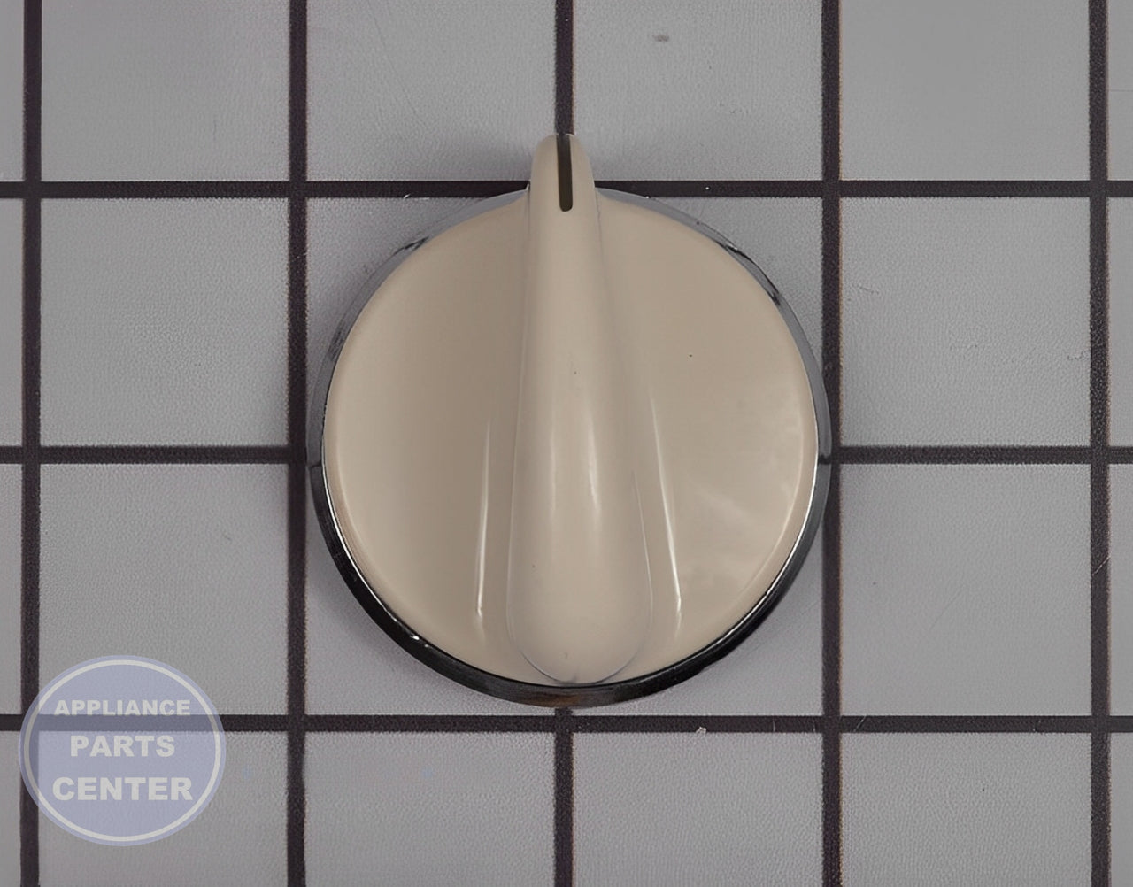 GE Washing Machine Bisque Control Knob Assembly WE01X20379 - Main view showing precise control for GEN models