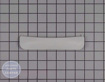 GE Dryer Door Handle WE01X20580 - Main view showing secure grip for GE, Whirlpool, Hotpoint, and RCA models