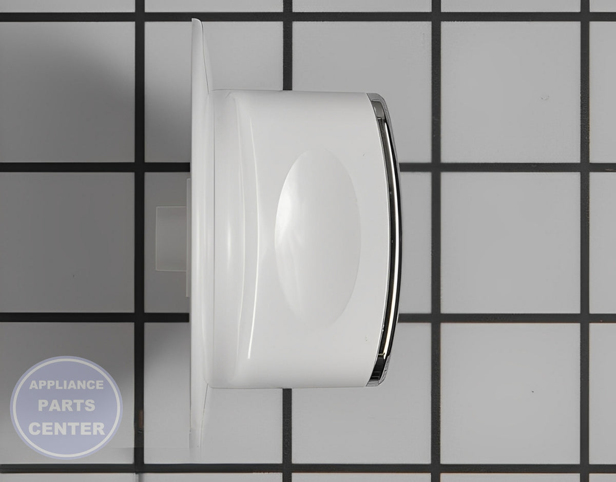GE DRYER CONTROL KNOB ASSEMBLY WE01X22616 - Detailed view of knob assembly