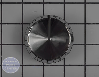 Control Knob WE01X22968 - Side view with precise measurements