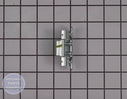 GE WASHER DRYER DOOR HINGE WE01X25317 - Installation in GEN Dryer showing key mounting points