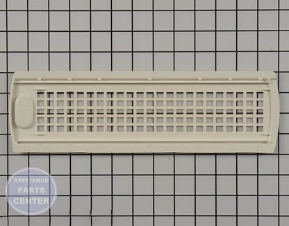 GE DRYER LINT SCREEN COVER WE01X25914 - Detailed view of ventilation design