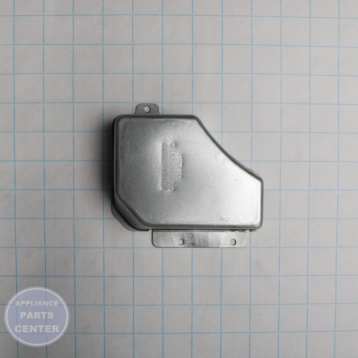 TERMINAL BLOCK COVER WE01X26404 - Side view with protective measurements