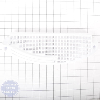 LINT FILTER SUPPORT WE01X27985 - Side view with dimensions for perfect fit