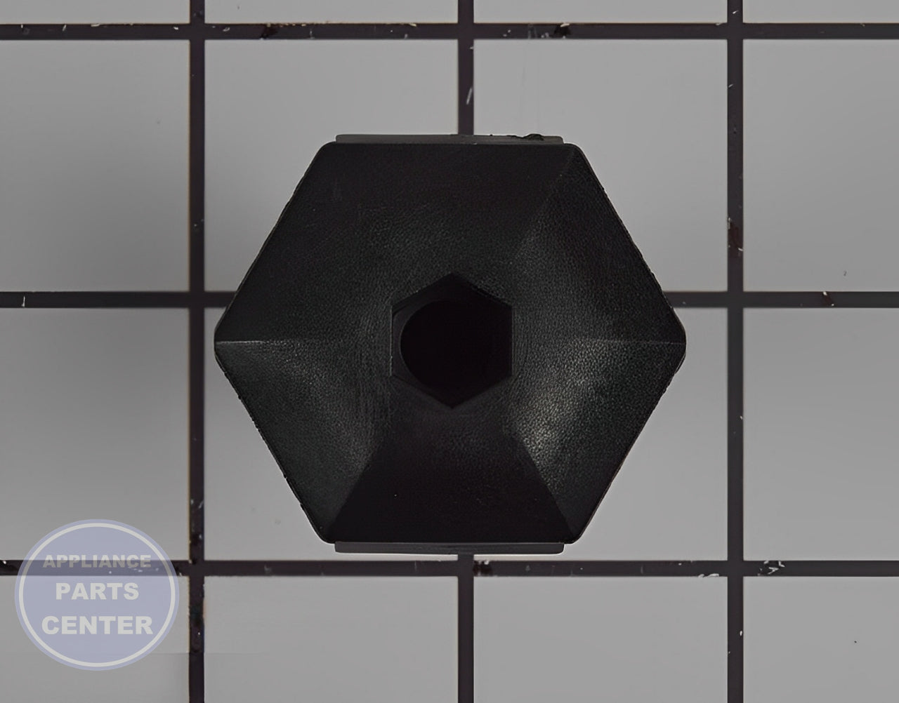 GE WASHER LEVELING LEG WE01X29697 - Detailed view of durable construction