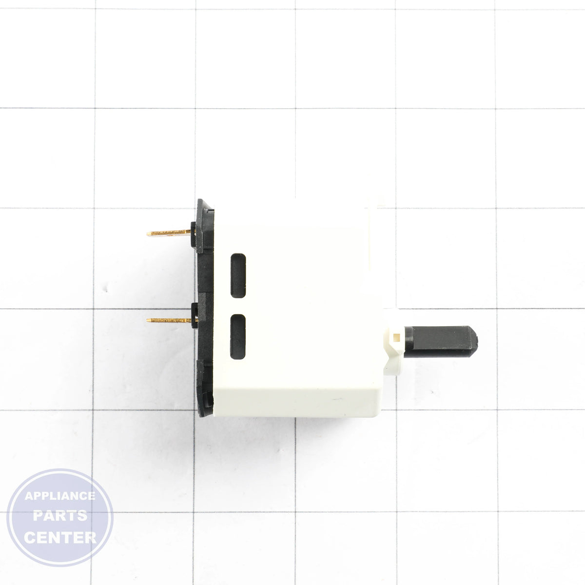 BUZZER VARIABLE WE02X24718 - Side view with accurate specifications