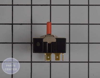 GE WASHER ROTARY SWITCH WE02X25282 - Installation in GE washer model showing key mounting points
