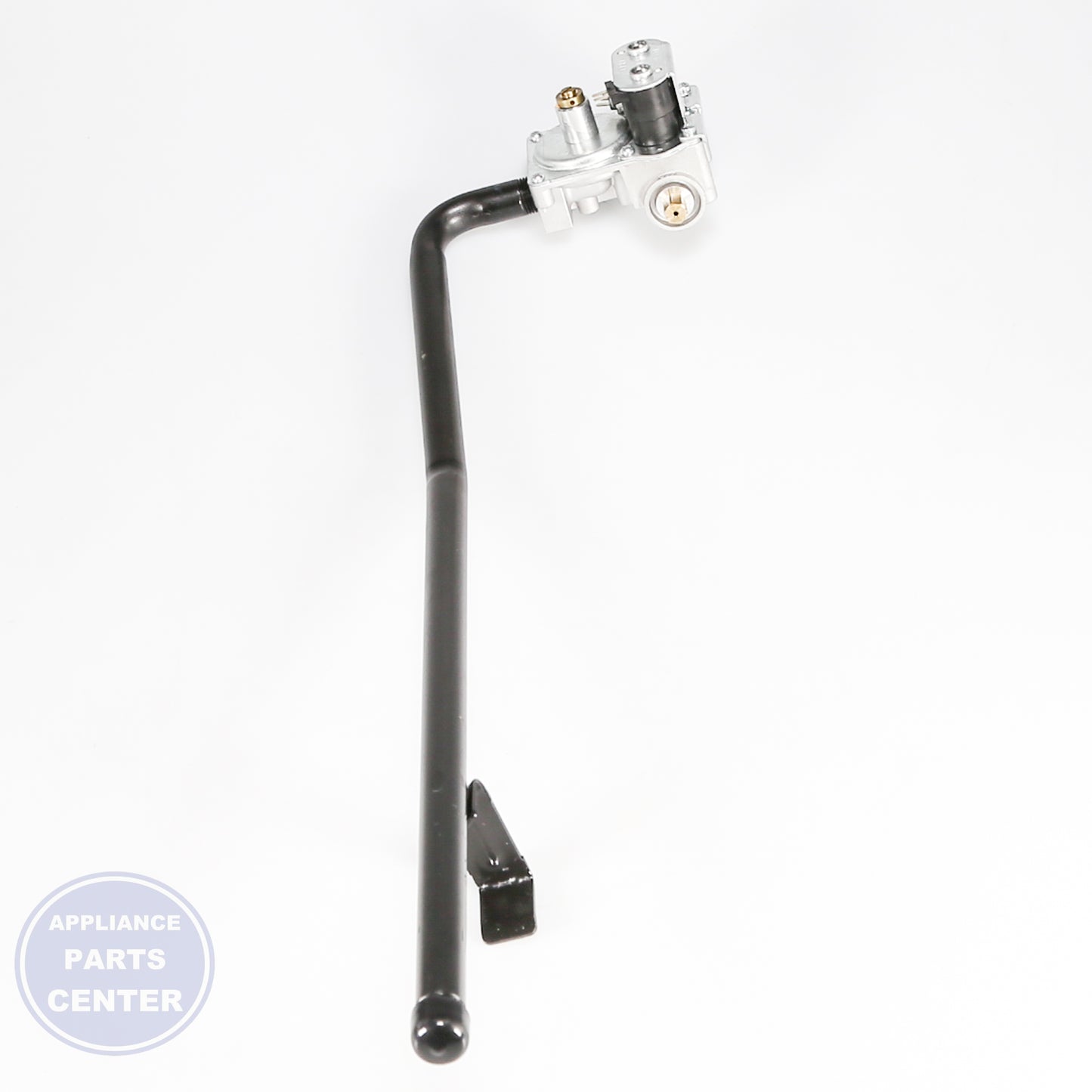 VALVE AND PIPE ASM WE03X23916 - Side view with leak-free performance specs