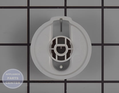 GE WASHER CONTROL KNOB WE03X25286 - Side view with exact measurements