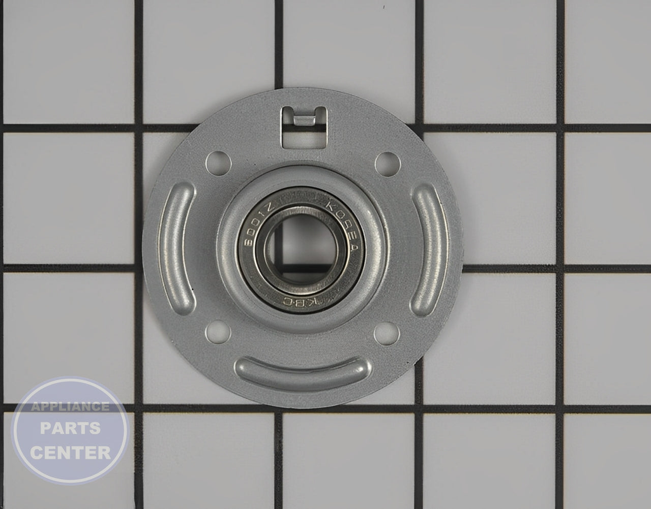 GE BEARING ASSEMBLY WE03X28294 - Main view showing drum support for GE Dryers