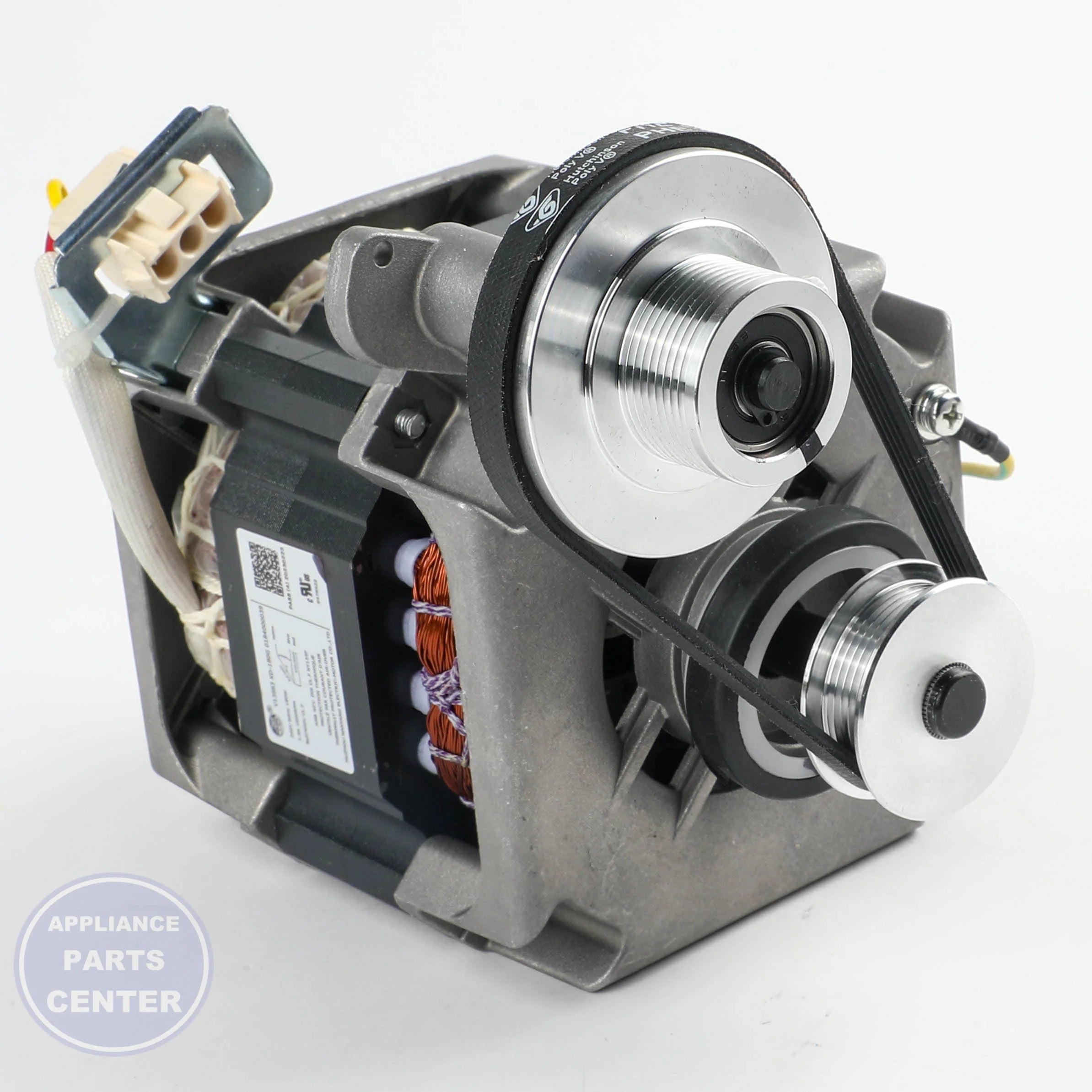 GEH MOTOR WE03X28740 - Installation in specific model showing key mounting points