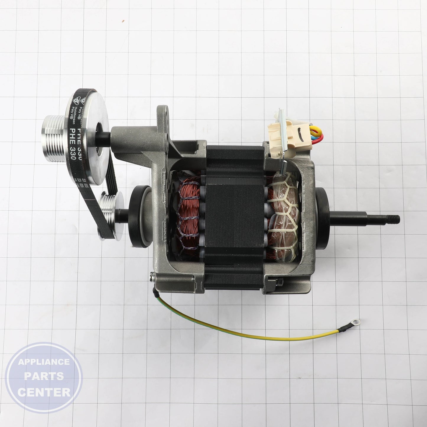 GEH MOTOR WE03X28740 - Installation in specific model showing key mounting points