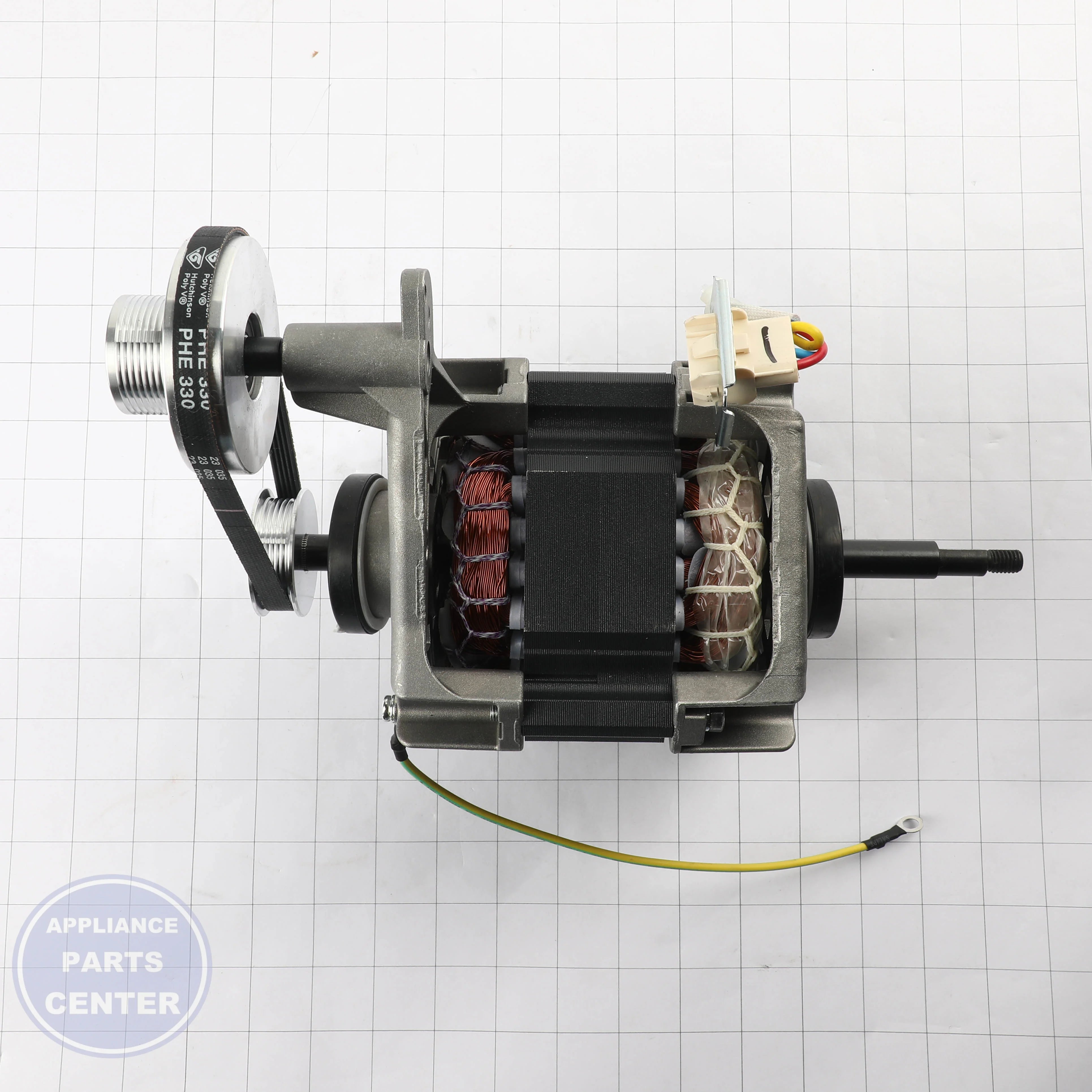 GEH MOTOR WE03X28740 - Installation in specific model showing key mounting points