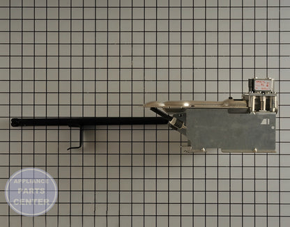 GE VALVE AND BURNER ASSEMBLY WE03X29452 - Main view showing gas flow control for GE Dryers