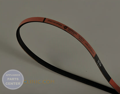 GE DRYER DRIVE BELT WE03X29897 - Detailed view of long-lasting performance