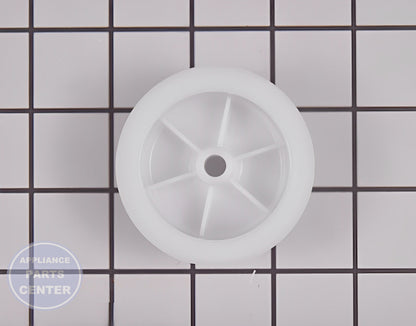 GE IDLER PULLEY WE03X31620 - Side view with precise specifications