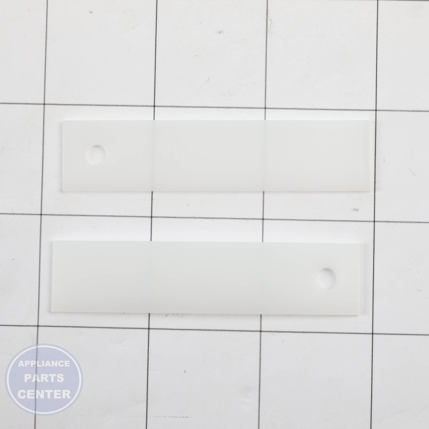 2-PACK DRYER FRONT BEARING DRUM SLIDE WHITE - Detailed view of durable material
