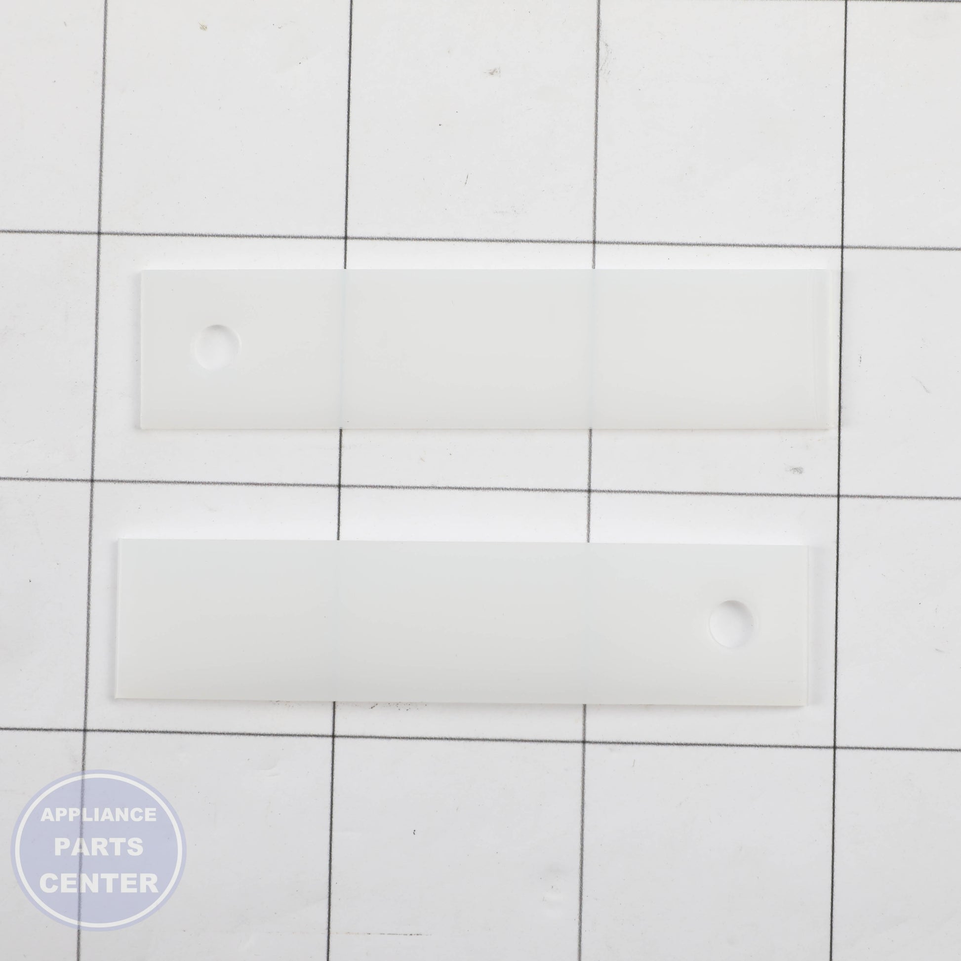 2-PACK DRYER FRONT BEARING DRUM SLIDE WHITE - Detailed view of durable material