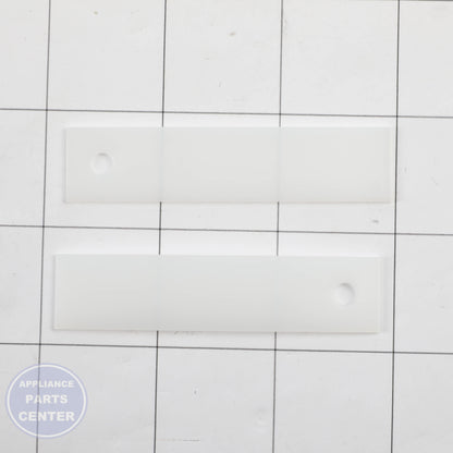 2-PACK DRYER FRONT BEARING DRUM SLIDE WHITE - Detailed view of durable material