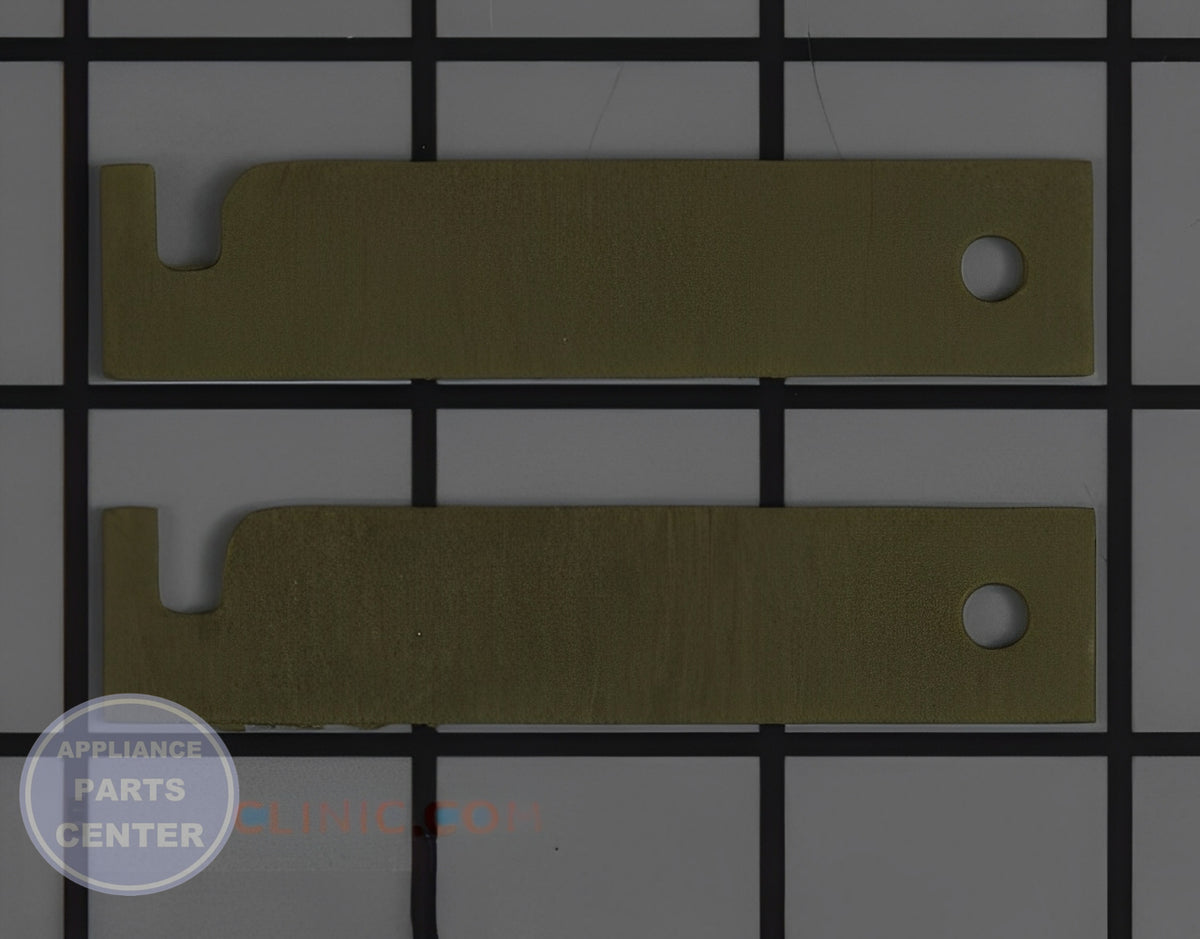 GE DRYER BEARING SLIDE 2-PACK WE03X37320 - Main view showing smooth drum movement for GE Dryer models