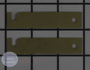GE DRYER BEARING SLIDE 2-PACK WE03X37320 - Main view showing smooth drum movement for GE Dryer models