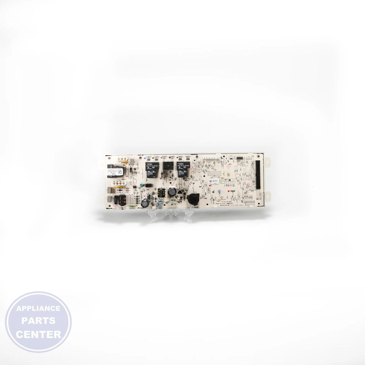 GEH MAIN POWER BOARD ASM WE04M10008 - Installation in [specific model] showing key mounting points